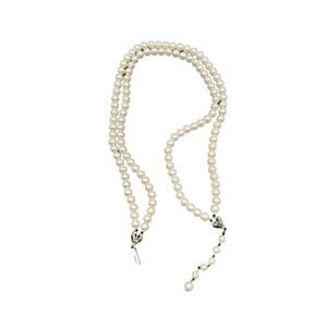 Vintage Necklace Double Faux Pearl Strand Lady Ellen